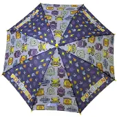 CYP Filles, Parapluie, POKEMON - Starter - Parapluie Automatique 54 cm, Multicolore, Violet, Gris