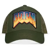 Doom Casquette Gaming de - Logo - pour Unisexe - vert foncé - Taille Standard