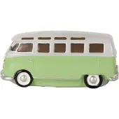 Clayre & Eef Lampe de table Bus 24x10x11 cm Vert Plastique