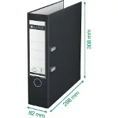 Leitz - Classeur A Levier D80 180° Bleu