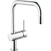 GROHE Mitigeur d'évier MINTA 1/2 pouce, bec en U chromé