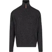 INDICODE JEANS Pull-over 'Rufus' gris foncé