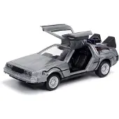 Jada Machine à Voyager Dans Le Temps Modèle Diecast 1/32 Retour Vers Le Futur