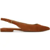 Ralph Lauren Ballerines 'LONDYN' noisette