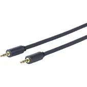 VivoLink - Câble audio - mini-phone stereo 3.5 mm mâle pour mini-phone stereo 3.5 mm mâle - 25 m - double blindage - noir
