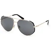 GUESS Gu00219 Woman Sunglasses Noir Smoke/CAT3 Femme