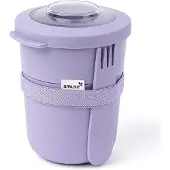 Amuse Tylla Foodbowl Duo, Lunch box, Violet