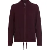 Olsen Cardigan 'Henny' rouge foncé