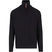 INDICODE JEANS Pull-over 'Rufus' noir
