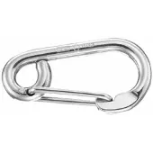 WICHARD Safety Carabiner Argenté 50 mm