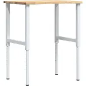 vidaXL Établi 80x60x(71,5-98) cm Chêne massif