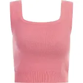 Mymo Tops en tricot rose clair