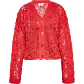 Mymo Cardigan rouge