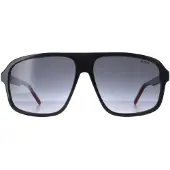 HUGO BOSS Lunettes de soleil '1195/S' rouge / noir