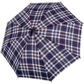 Doppler Parapluie 'Stockholm ' beige / bleu / rouge sang