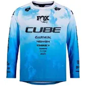 Cube Rookie X Actionteam Long Sleeve Enduro Jersey Bleu L Enfants
