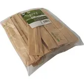 Papstar Fourchettes en bois "pure" Longueur : 155 mm 50 pièces