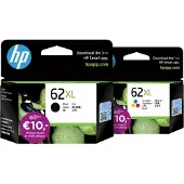 HP 62XL Cartouches Pack Combiné