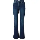 Levi's Jean '726 High Rise Flare' bleu foncé