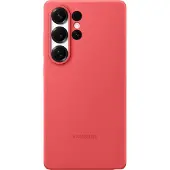 Samsung Coque Silicone Galaxy S25 Ultra Red (ef-ps938cregww)