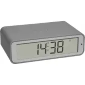 TFA-Dostmann 60.2560.15 Digital Alarm Clock Argenté One Size / EU Plug 220V