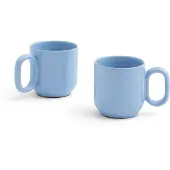 HAY Barro Tasse - Lot de 2 Light Blue
