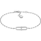 Fossil Bracelet en argent sterling, (16.50 cm, Argent 925)