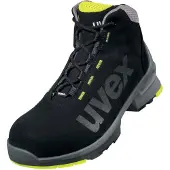 Uvex 1 botte S2 noir, jaune largeur 11 taille 38