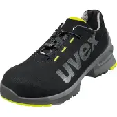 Uvex Chaussures basses de sécurité 1 8544 noir/jaune S2 ESD SR Gr. 42 W11, Niveau de protection:S2, Taille:38, Largeur:11