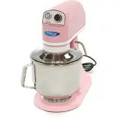Maxima - Mélangeur planétaire Gastro - 7 l - Jusqu'à 2 kg de pâte - Rose