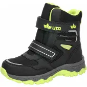 Lico Bottes de neige 'Branko V' citron vert / noir