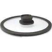 Berghoff Pfannendeckel Leo Stone+ 28 cm, Schwarz, Materialtyp: Glas, Poêle + casserole : accessoires, Noir, Transparent