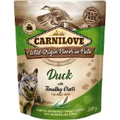 Carnilove Pâté pour Chien Canard &amp; Fléole des prés 300g