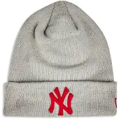 New Era Essential Unisexe - Bonnets, Gris - Taille One Size - Coton
