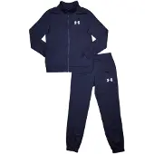 Under Armour Rival Knit Tracksuit Bleu 14-16 Years Garçon