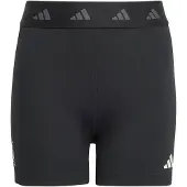 Adidas Pantalon de sport 'TECHFIT Short' gris / noir / blanc