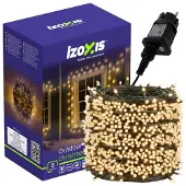 Izoxis Guirlandes de Noël, 35m, 500LED, blanc chaud |