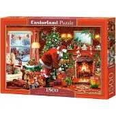 Castorland Puzzle 1500 pièces Livraison spéciale de Santa 152100