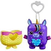 Nano-Mals Filles, Porte-clés, Hasbro Stardream das Einhorn elektronisches Fidget-Tierchen, Violet, Pink