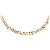 Faina Bracelet or / transparent