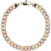 Faina Bracelet or / or rose / argent