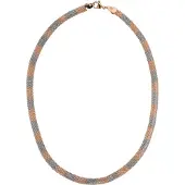NAEMI Chaîne or rose / argent