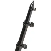 Taco Metals Poteau De Télé-outrigger De Luxe Aluminium