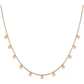 GOOD.designs Chaîne or rose