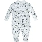 Makoma Barboteuse / body 'Maritim' noir / blanc