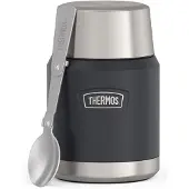 Thermos Icon Food Jar Thermoskanne, 0,47 l, Granit, Carafe isotherme, Gris