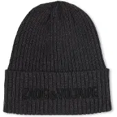 Zadig & Voltaire X60498 Junior Beanie Gris 52 cm Enfants