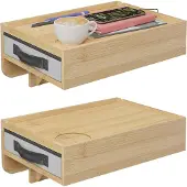 Relaxdays 2 tables de nuit (37 x 26.50 x 14 cm)