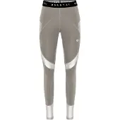 MOROTAI Pantalon de sport gris clair / noir / blanc