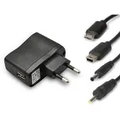 Hamlet XPW220MOB chargeur d'appareils mobiles Lecteur e-book, MP3, Smartphone, Tablette Noir Secteur Intérieure